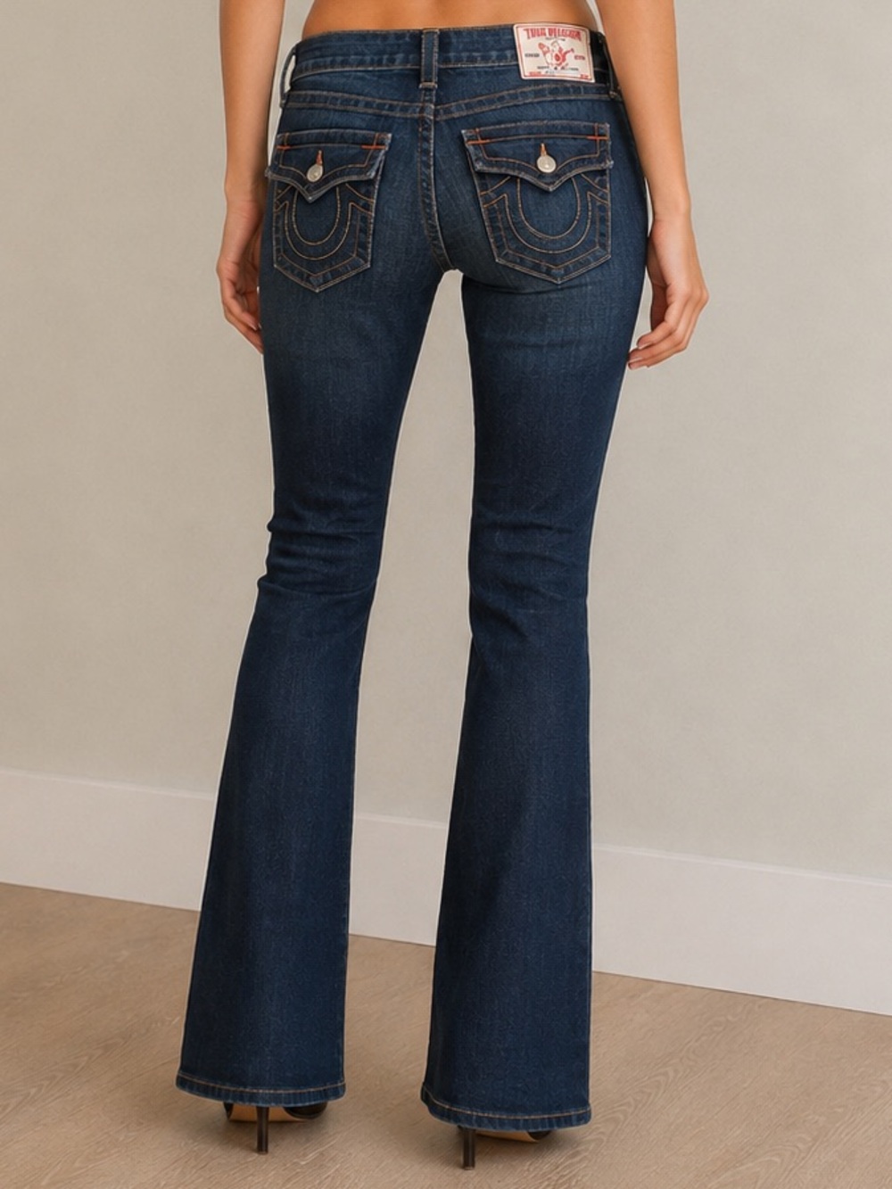 True Religion Vintage Y2K Becky Bootcut Jeans (Size 29)
